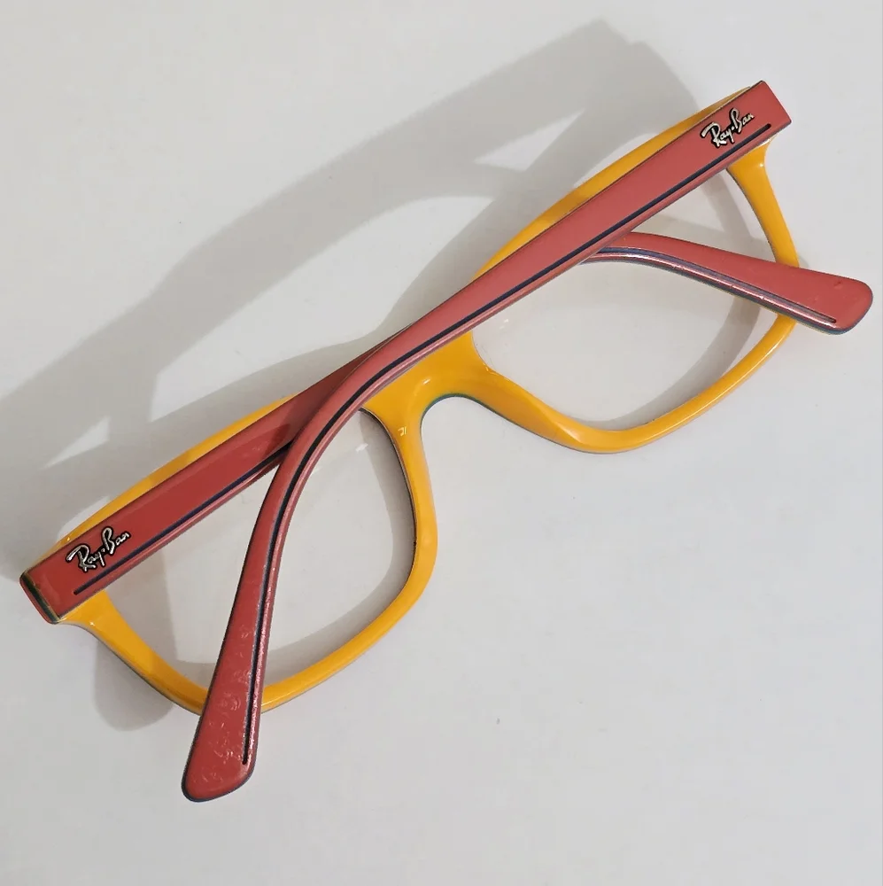 Ray-Ban Kids Pink and Orange Sunglasses Glasses Jr With Case